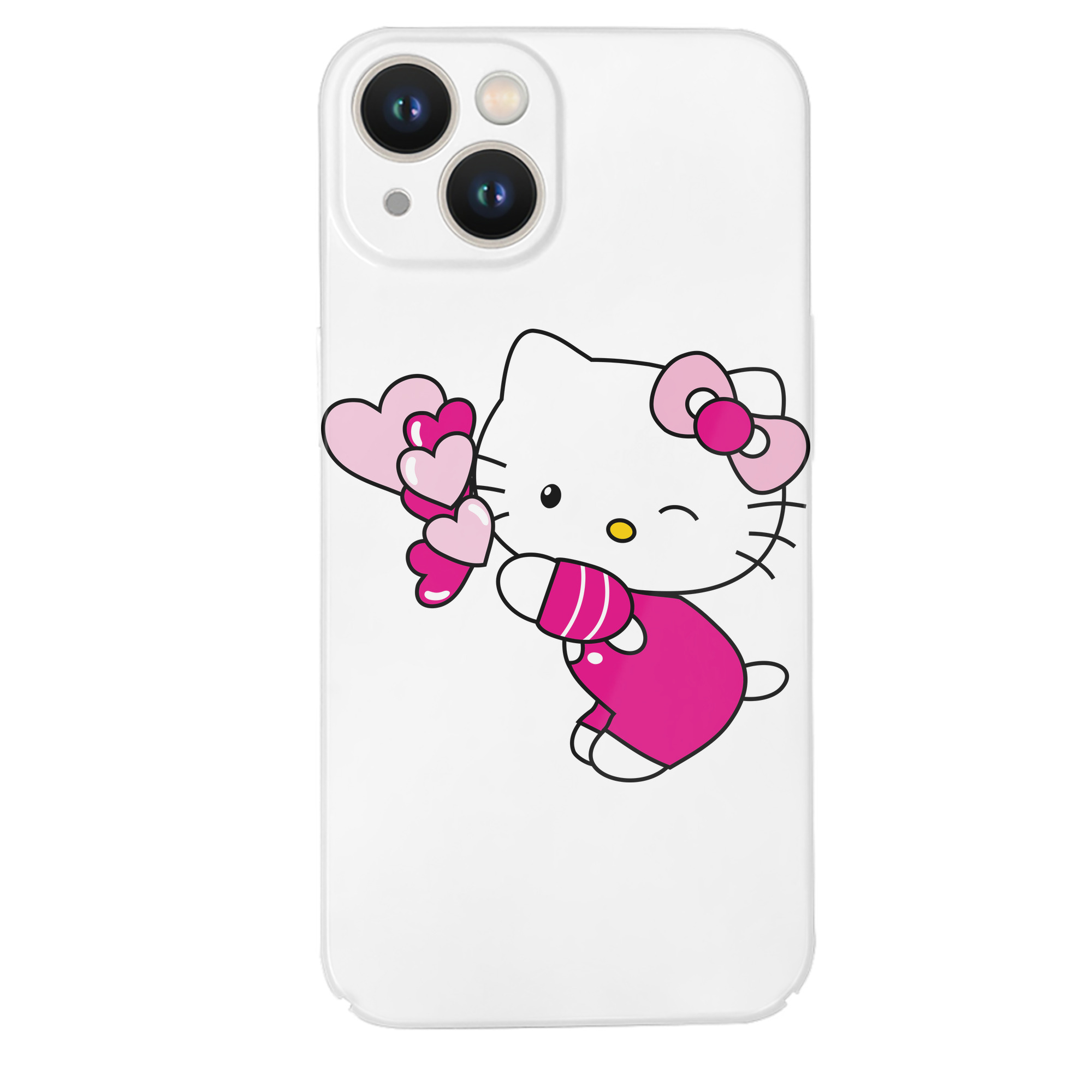 （画像用） Hello Kitty ハローキティ 【iPhone 14シリーズ対応】ハードケース